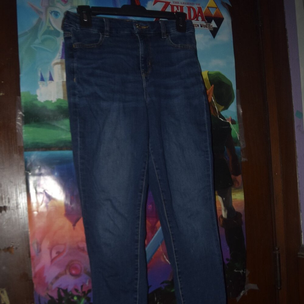 American Eagle Hi-rise denim jeggings 4